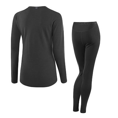 Превью  Комплект термобелья LOEFFLER Transtex Merino Women Black